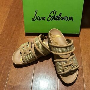 Sam Edelman Kids Beige Sandals